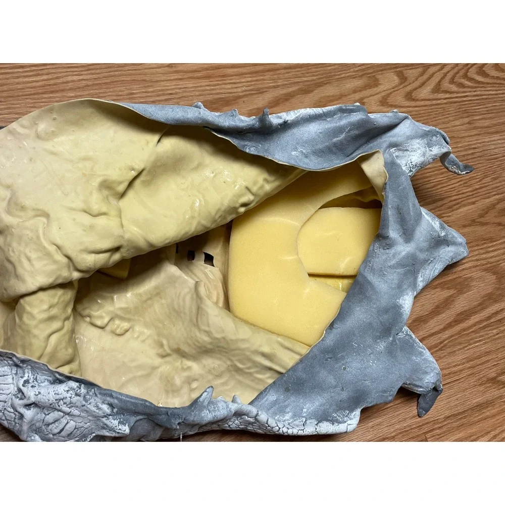 Don Post Studios Alhino Dragon Mask Halloween Costume Gray